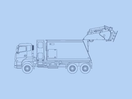 Website applications_Scanreco_Recycling machines truck_utlitity