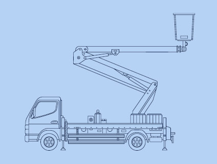 Website applications_Scanreco_Truck mounted aerial platform_utlitity