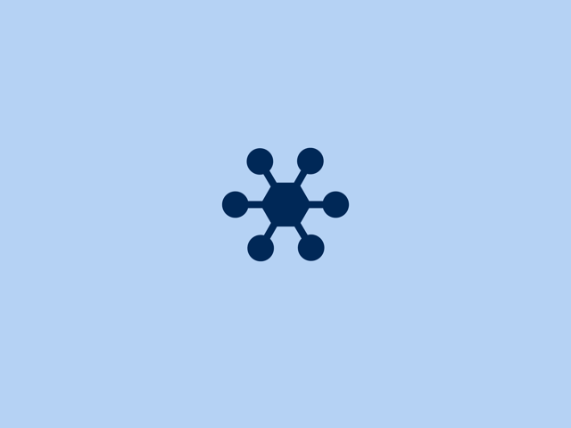 Path to autonomy icon on blue3