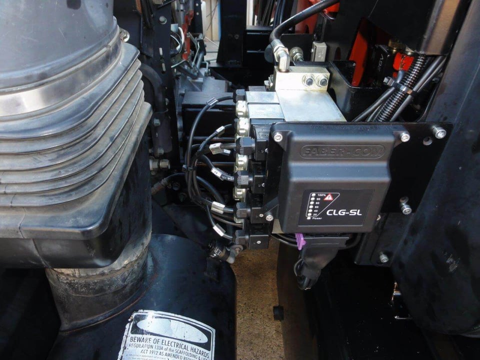 CLG load limiter for truck mounted crane