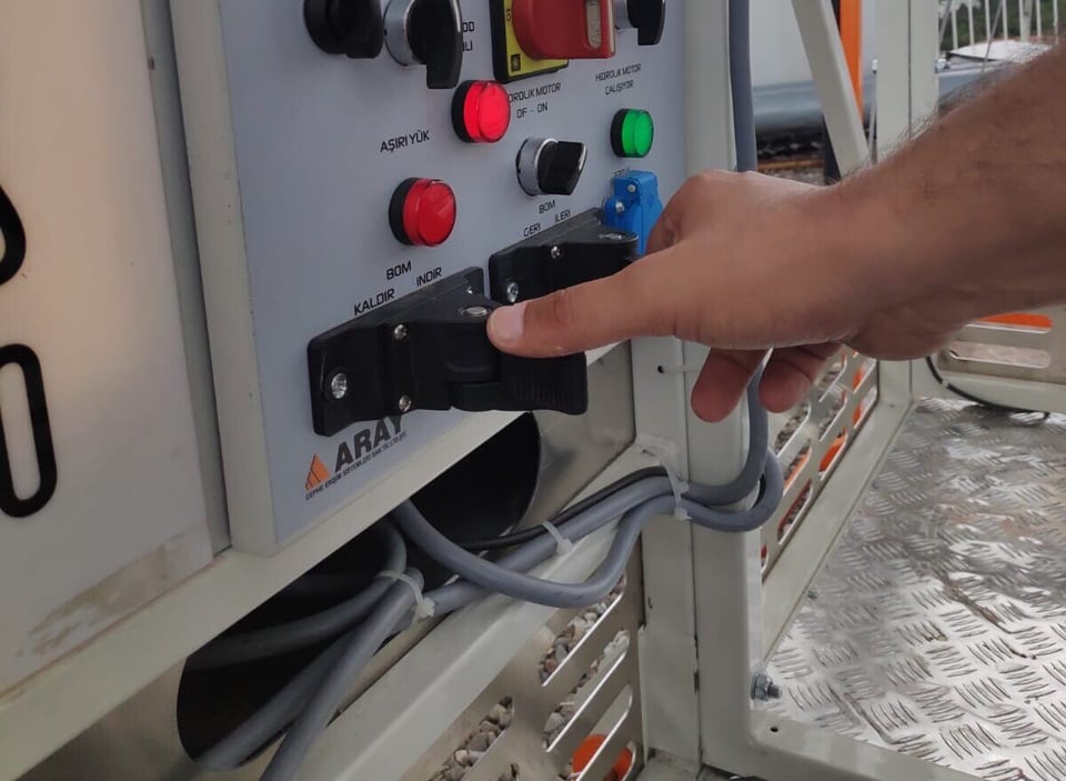 MAP2L fingertip 1-axis joystick
