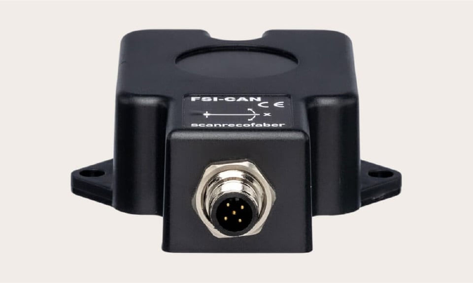 FSI-CAN slope sensor on 1 axis