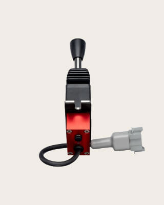 MAC2 single-axis joysticks with CAN bus outputs