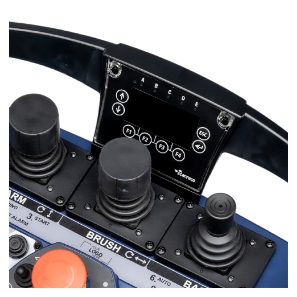 Scanreco Maxi Joystick 2.4 monochrome Display_