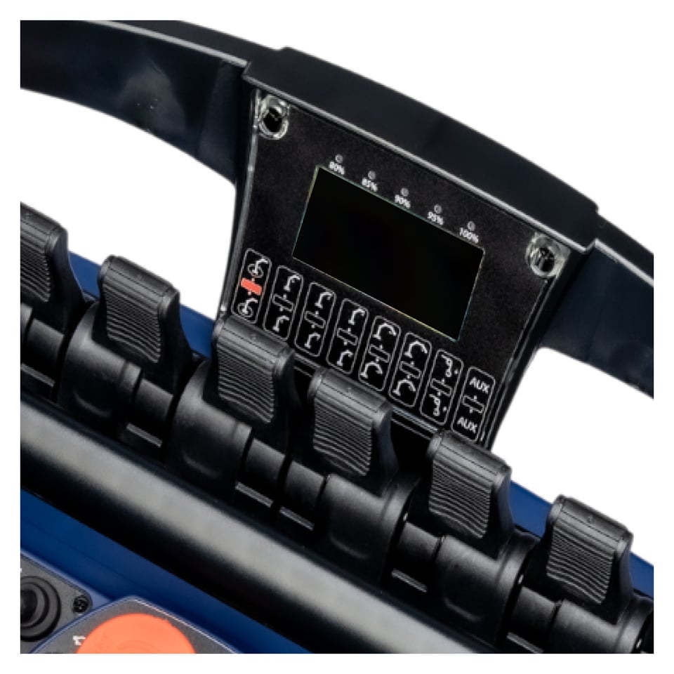 Scanreco Maxi lever 2.4 Monochrome Display_