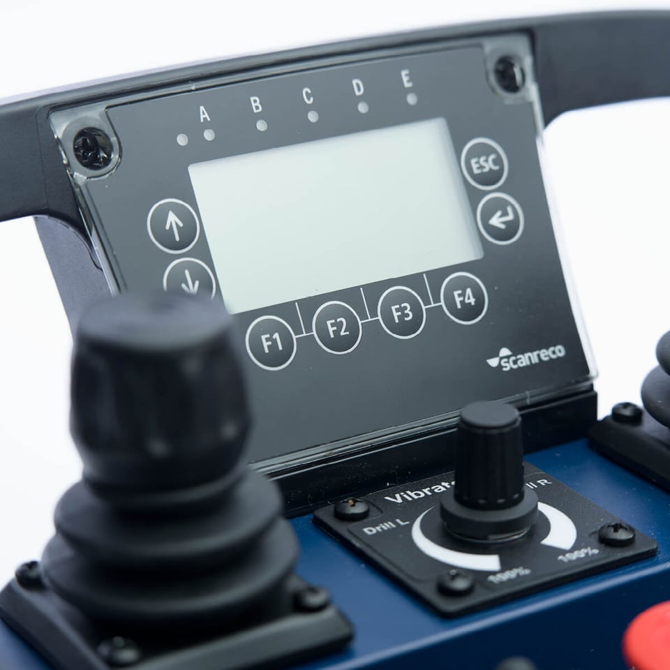 Scanreco Mini Joystick 2.4 Monochrome Display_