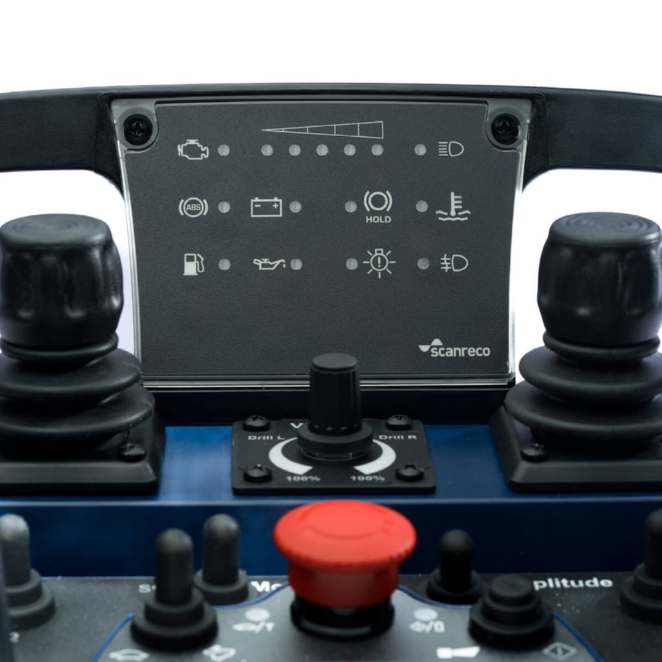 Scanreco Mini Joystick LED indicators Display_