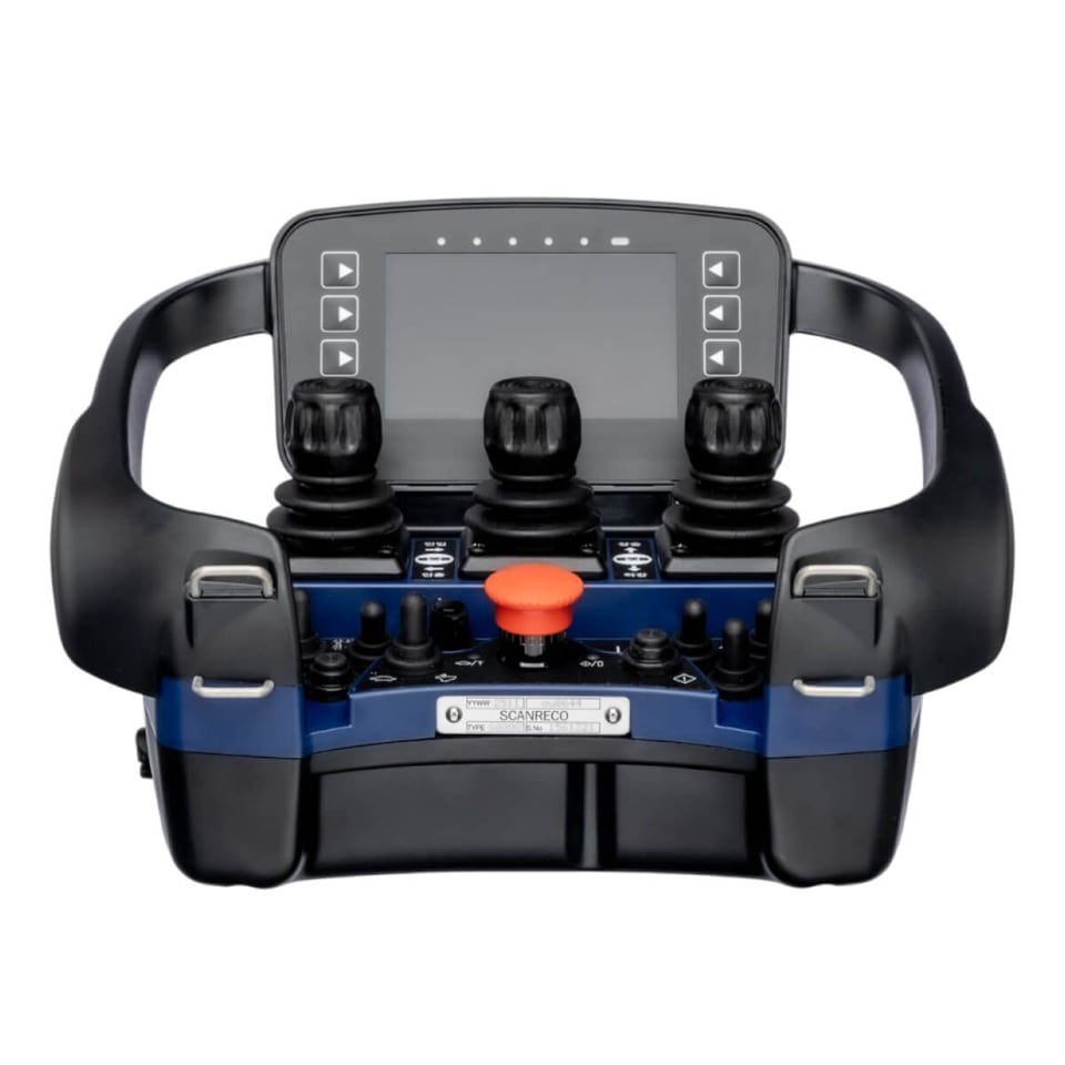 Scanreco_Blue top section color Mini Joystick