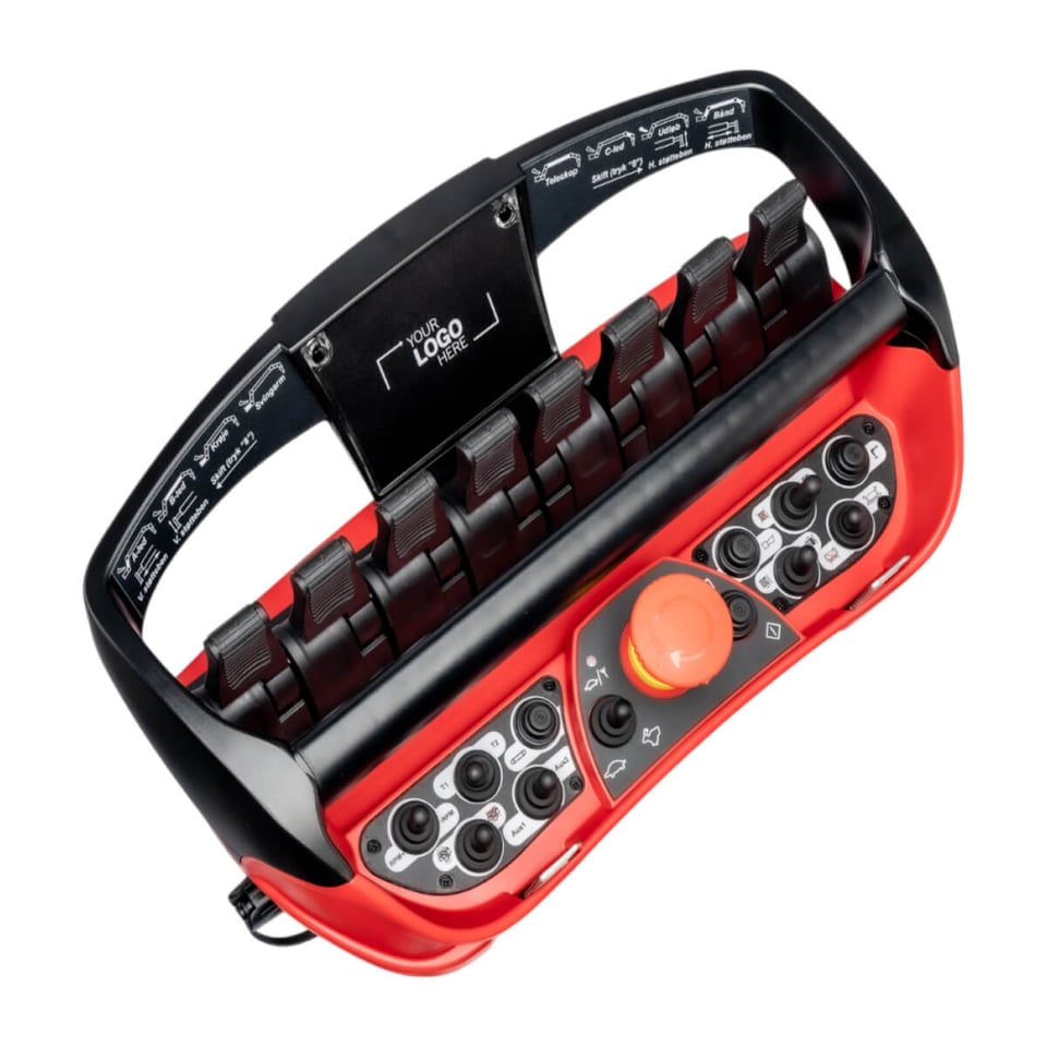 Scanreco_Red top section color Maxi Lever