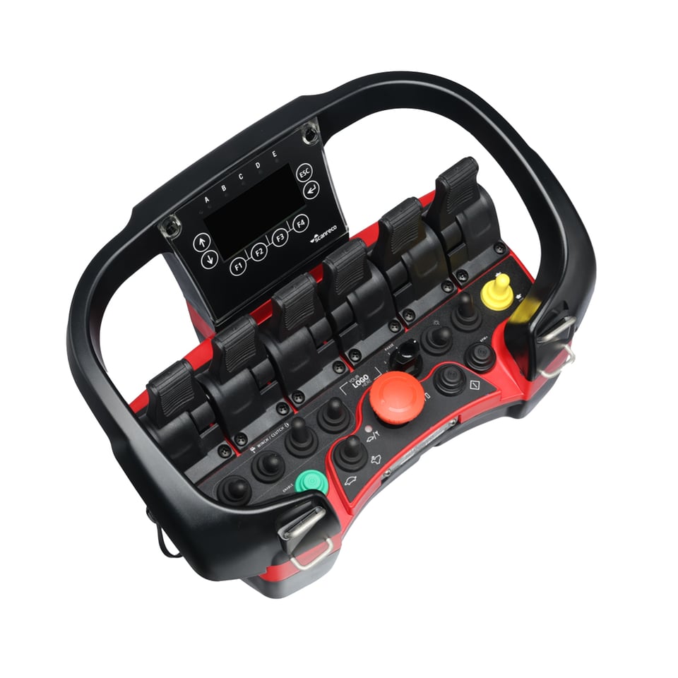 Scanreco_Red top section color Mini Lever