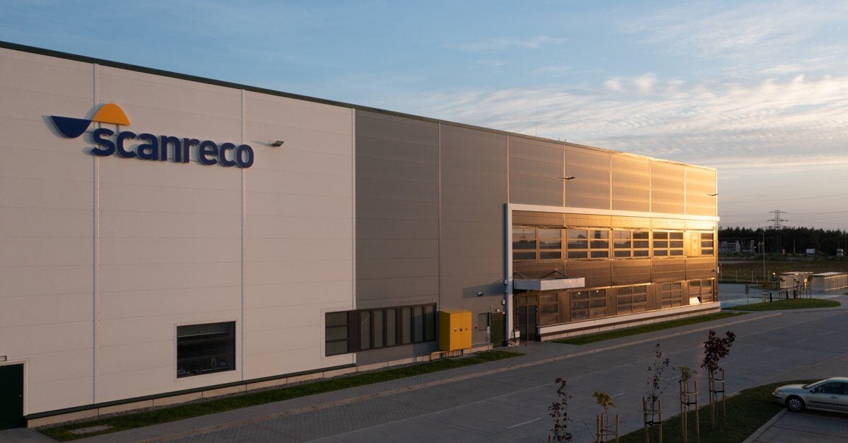 Scanrecos production plant in Łódź, southwest of Warsaw Poland